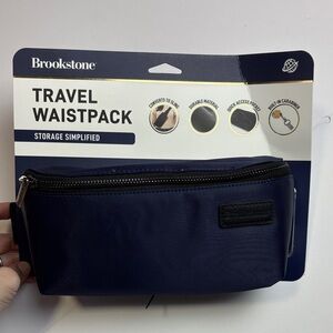 Brookstone blue Travel Waistpack